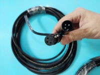 Fabrication professionnelle, le câble DMX 3 broches XLR peut être utilisé pour le microphone audio