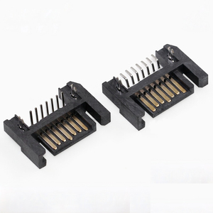 SATA 7-Pin A-Pin SATA 7P 90 Degree Connector Port HDD <strong>Interface</strong> Receptacle DIP/SMD Type PCB DIY Male Female Chassis Sata Module - Product Image 3