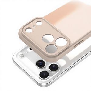 Coque arrière antichoc en TPU+PC souple avec boutons, finition mate givrée, protection robuste pour iPhone 17 Air Pro Max - Product Image 1