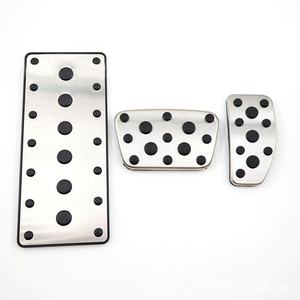 Accesorios de Interior de coche, Kit de cubierta de pedales de freno de Gas de pie de acero inoxidable para Lexus LX570 para Toyota <span class=keywords><strong>FJ</strong></span> <span class=keywords><strong>CRUISER</strong></span> - Product Image 1