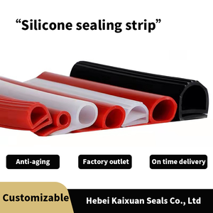 אטם צינור סיליקון שחור סיטונאי ורצועת איטום לטמפרטורה גבוהה עם בידוד קול, בעל תקן ISO/TS 16949 - Product Image 2