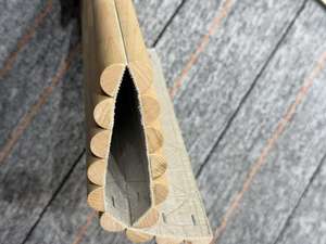 Paneles de Pared Interiores de Madera Maciza 3D de Alta Calidad EFS - Diseño Minimalista Insonorizado e Impermeable para Decoración de Salones y Hogares - Product Image 3