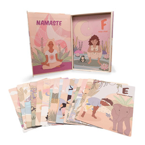 Giấy Sản Xuất Trung Quốc Thẻ Khẳng Định Trí Nhớ Giáo Dục Cho Trẻ Em Thẻ Bài Tarot Trò Chơi Giấy Tùy Chỉnh Thẻ Oracle - Product Image 3