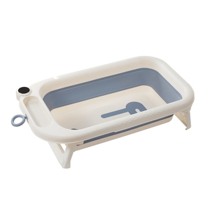 <span class=keywords><strong>Bañera</strong></span> plegable multifuncional SUNNUO para bebés, <span class=keywords><strong>bañera</strong></span> infantil plegable <span class=keywords><strong>con</strong></span> cojín flotante y soporte de baño para bebés de 0 a 12 meses - Product Image 1