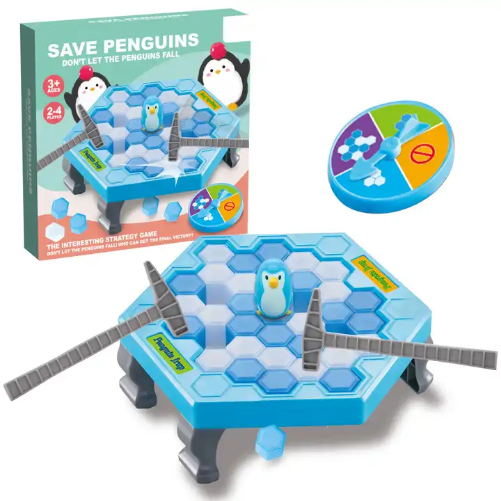  Save Penguin On Ice Game, SS Penguin Trap Ice Break