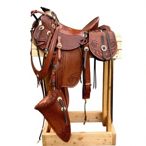 Accesorios de equitación: Brida de caballo de cuero y madera de bambú, impermeable, resistente, con diseños personalizados, estilo inglés, para manualidades. - Product Image 6