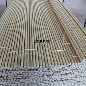 Fiberglass Reinforced <b>Plastic</b> Rebar Screw Thread Bar - Product Image 5