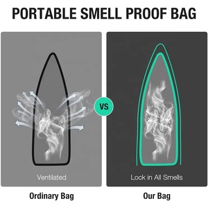 Design Storage Bag Pouch Container Smell Proof Bag With Activated Carbon Lined