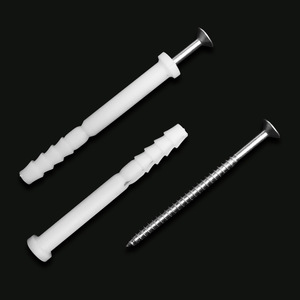 Vis d'expansion en plastique M8 à filetage grossier pour fixation murale d'armoires - Product Image 3