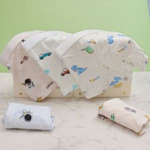 Paquete de 4 Calzoncillos Tipo Bóxer de Modal para Niños, Calzoncillos de Seda de Hielo para Niños Grandes, Estudiantes, Verano - Product Image 1