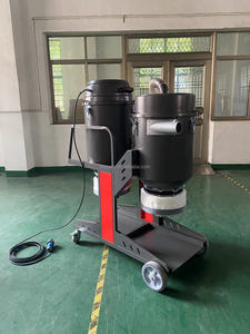 ZUYYEE Nouveau <span class=keywords><strong>Aspirateur</strong></span> industriel à cyclone 220V, aspiration d'eau 2700 mm, débit d'air 540 m³/h, aspiration continue, ensachage 3 Ametek - Product Image 3