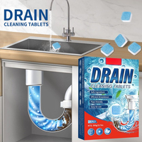Best-seller Jaysuing Toilet Kitchen Pipe Anti Colmatage Dissoudre les taches d'huile Tuyau de drainage des cheveux Blocage Poudre débouchante