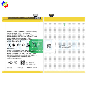4230MAh BLP673 A5 A3S <span class=keywords><strong>A7</strong></span> CPH1803<span class=keywords><strong>แบ</strong></span><span class=keywords><strong>ต</strong></span>เตอรี่โทรศัพท์มือถือสำหรับ <span class=keywords><strong>OPPO</strong></span> A5S Battery - Product Image 2
