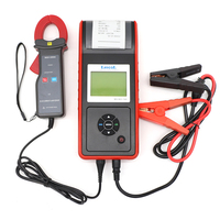 Outil de Diagnostic de charge d'imprimante testeur de batterie de voiture 12V 24V avec démarrage arrêt AGM EFB outil de Diagnostic de pince de courant de Test de batterie