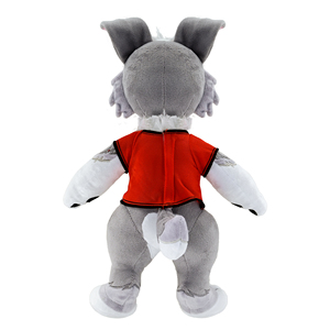 Jouets personnalisés en peluche loup pour enfants, adorable peluche loup de dessin animé, poupée en peluche kawaii anime - Product Image 3