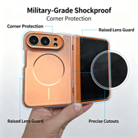Étui de téléphone en métal plaqué de haute qualité de l'usine Yinfeng pour iPhone 18 Ultra, coque pliable brillante magnétique