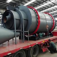 Motor Compacto de Tres Cilindros para Secador Rotatorio de Tambor con Calentamiento Eléctrico, para Arena de Río, Ganga de Carbón y Ceniza Volante, 380V, Ahorro de Energía