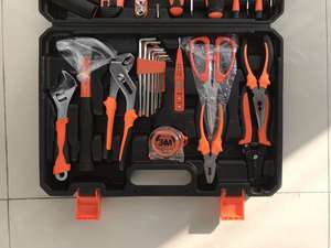 <span class=keywords><strong>Caja</strong></span> de <span class=keywords><strong>herramientas</strong></span> combinada para el hogar con <span class=keywords><strong>herramientas</strong></span> manuales de acero al carbono-Juego de regalo para uso doméstico - Product Image 2