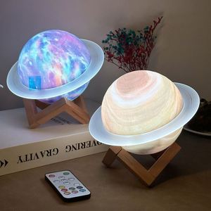 Haut-parleur Bluetooth Saturn Ring avec spectacle de lumière 3D, audio domestique de bureau, cadeau promotionnel - Product Image 4