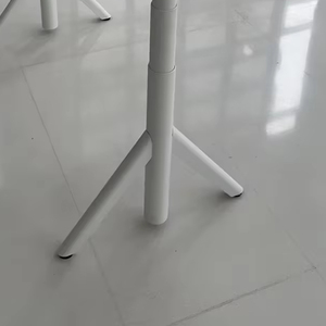 <span class=keywords><strong>Mesa</strong></span> de oficina Escritorio de pie <span class=keywords><strong>Altura</strong></span> eléctrica ajustable Metal moderno para el hogar Muebles de oficina de vidrio Base de metal <span class=keywords><strong>Mesa</strong></span> redonda 100kgs - Product Image 4