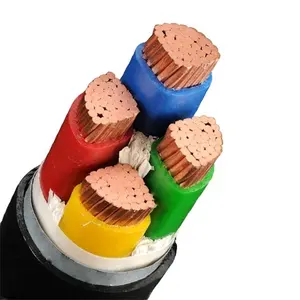 Kabel Daya berlapis PVC / XLPE inti tembaga IEC 60502