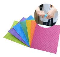 Foamstar Cellulose Éponge Plat Vêtements Absorbant Suédois Vaisselle Chiffon En Microfibre