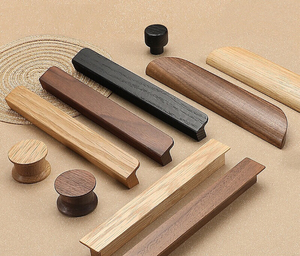 <span class=keywords><strong>2025</strong></span> Thiết Kế Mới Đồ Nội Thất Hiện Đại Xử Lý Tủ Quần Áo Ngăn Kéo Bằng Gỗ Núm Xử Lý Rắn Gỗ Xử Lý Cao Cấp Tủ Bếp Xử Lý - Product Image 1