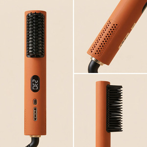 130 à 230 ° <span class=keywords><strong>Brosse</strong></span> lissante pour cheveux C Range avec écran LED 60W, 10 niveaux de température, 360° °   Outil de coiffage rotatif pour salon - Product Image 5