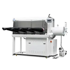 Customized 4GBS Laboratory Vacuum Gas Purification System glove box isolator H2O&O2 Less than 1PPM Two-man operation glove box