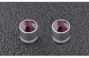 Fashion Stainless Steel Magnetic Ear Cuffs 5mm Zirconia Stud <b>Earrings</b> for Men & Women - No <b>Piercing</b> Ear Clip - Product Image 6