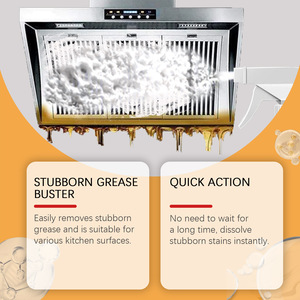 Jue สเปรย์ทำความสะอาดไขมันในครัวปลาใช้ได้หลายรูปแบบสำหรับเครื่องดูดควันขจัดคราบน้ำมันหนักถุงมือได้อย่างมีประสิทธิภาพ - Product Image 3