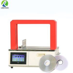 Machine à bander les articles de petite taille facile à utiliser, bande OPP, bande en papier kraft, machine à bander les billets de banque, machine à bander automatique de bureau, bande de papier en rouleau - Product Image 4