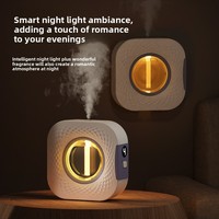 Diffuseur d'aromathérapie intelligent, pulvérisateur de parfum automatique, brumisation sans eau, rechargeable, diffusion de parfum longue durée, chambre à coucher