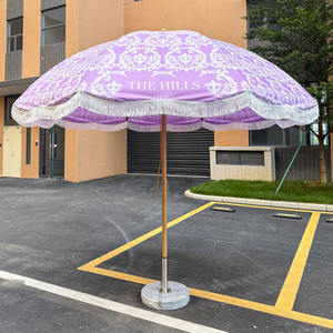 Nouveau Design Grand Parapluie de Fabrication Industrielle à Mât Central en Aluminium Personnalisable Imprimé Pliant Extérieur Pare-soleil Imperméable Coupe-vent - Product Image 1