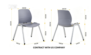 เก้าอี้ร้านอาหาร GDRS รุ่น Heavy Duty PP |   ขาโต๊ะโลหะทันสมัย รับประกัน 1 ปี ใช้ในเชิงพาณิชย์ จัดส่งในสหรัฐอเมริกา - Product Image 2