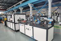 Ligne de production de panneaux de plafond en PVC automatique Horserider, machine de fabrication de panneaux muraux en PVC, machine de fabrication de panneaux de plafond en PVC