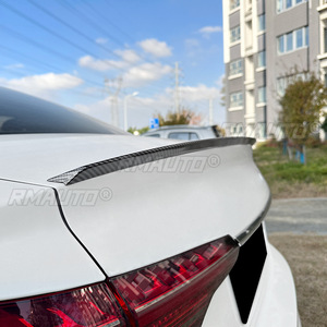 สปอยเลอร์หลังคาท้ายรถยนต์ สปอยเลอร์หลัง สปอยเลอร์ท้ายรถ สำหรับ Audi A4 B9 S4 2017-2024 อุปกรณ์ตกแต่งรถยนต์ - Product Image 3