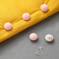 Attache de sécurité pour couette en forme de champignon, clip pour housse de couette