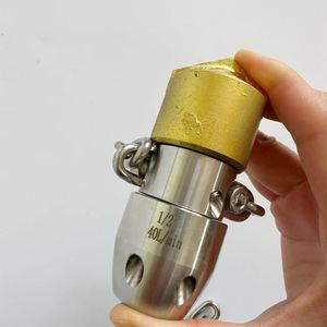 G1/<span class=keywords><strong>2</strong></span> G3/8 40L 高圧洗浄機 下水道ジェッター ダイヤモンドチェーン回転ノズル 排水ジェットノズル 耐久性のある合金ヘッド - Product Image 6