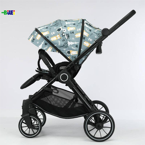 Coches <span class=keywords><strong>para</strong></span> Bebés. Cochecito <span class=keywords><strong>para</strong></span> Bebé con Vista Elevada, Plegable con una Mano, Carrito de Paseo - Product Image 5