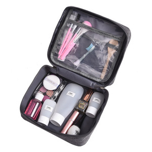 Bolsa de maquillaje de viaje con logotipo personalizado, bolsa de maquillaje personal para mujer, bolsa de maquillaje por sublimación para mujer - Product Image 1