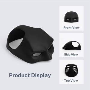 Masque de chauve-souris moderne Petop pour chat, costume d'Halloween, déguisement de super-<span class=keywords><strong>héros</strong></span>, robes en nylon pour chats et chatons, décoration de fête, noir, photo - Product Image 2