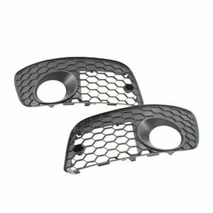 Biseles para Faros Antiniebla de Volkswagen Golf 5 GTI 2006-2009, Rejilla de Panal Negra, Moldura para Parachoques Delantero - Product Image 1