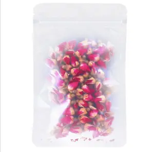 Transparent Bag Packaging Quick Dispatch Transparent Stand Up Food Packaging Bag Ziplock Clear Pouches