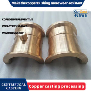 C90500 Composants d'équipement de l'industrie métallurgique écrou de couplage en cuivre - Product Image 4