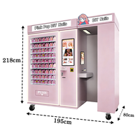Machine à ongles automatique personnalisable pour manucure et nail art, avec écran LED, gestion cloud et options de paiement multiples