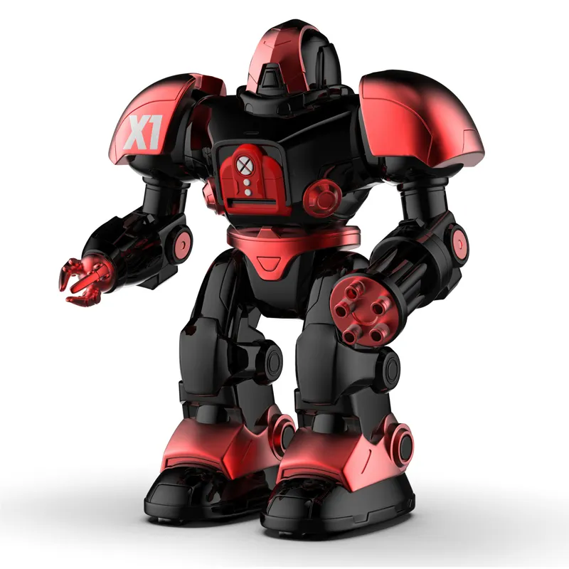 Akıllı akıllı oyuncaklar kızılötesi uzaktan kumandalı Robot ışık ile uçan daire dans siyah ve beyaz Mix renkler
