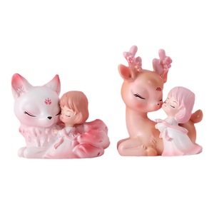 Yu Mo Ancient Legends Blind Box Figurines en résine en forme d'animaux Décoration de bureau créative Cadeau pour étudiants Anniversaire - Product Image 5