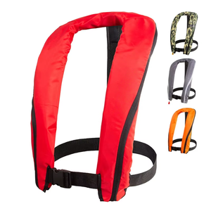 Niufurui Bouée de sauvetage portable pour la pêche en mer, gilet de sauvetage gonflable professionnel ultra-fin pour adultes, flottabilité 150N, Chine - Product Image 1