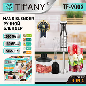 Mezclador eléctrico de <span class=keywords><strong>cocina</strong></span> 4 en 1, palo de <span class=keywords><strong>cocina</strong></span> para picar carne, batir huevos, jugo, máquina licuadora de alimentos <span class=keywords><strong>auxiliar</strong></span> - Product Image 3